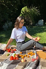 Ukrainian mail order bride Tetiana from Odesa with brunette hair and brown eye color - image 5