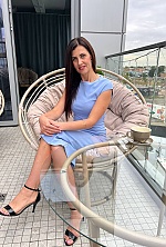 Ukrainian mail order bride Neonila from Poltava with brunette hair and grey eye color - image 3