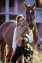 Ukrainian mail order bride Irina from Kiyiv with blonde hair and blue eye color - image 7