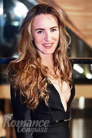 Ukrainian mail order bride Irina from Kiyiv with blonde hair and blue eye color - image 1