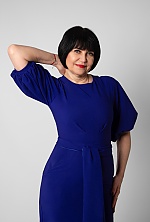 Ukrainian mail order bride Elena from Odesa with black hair and blue eye color - image 8