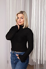 Ukrainian mail order bride Kseniia from Odesa with blonde hair and blue eye color - image 13