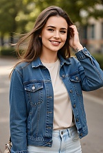 Ukrainian mail order bride Anastasia from Budva with light brown hair and green eye color - image 10