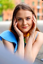 Ukrainian mail order bride Anastasia from Budva with light brown hair and green eye color - image 7