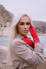 Ukrainian mail order bride Iryna from Mersin with blonde hair and grey eye color - image 8