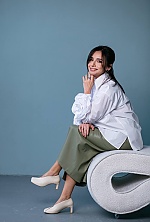 Ukrainian mail order bride Nataliia from Kiyiv with black hair and blue eye color - image 3