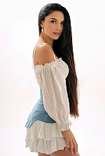 Ukrainian mail order bride Galina from Kyiv with black hair and green eye color - image 4