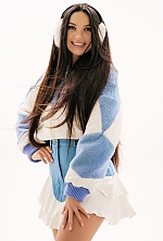 Ukrainian mail order bride Galina from Kyiv with black hair and green eye color - image 7