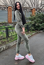 Ukrainian mail order bride Galina from Kyiv with black hair and green eye color - image 9