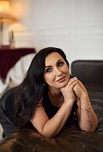 Ukrainian mail order bride Marina from Dnipro with black hair and blue eye color - image 5