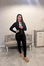 Ukrainian mail order bride Marina from Dnipro with black hair and blue eye color - image 6