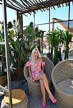 Ukrainian mail order bride Yevheniia from Tbilisi with blonde hair and blue eye color - image 6