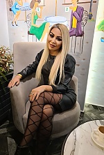 Ukrainian mail order bride Karlygash from Almaty with blonde hair and brown eye color - image 6