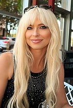 Ukrainian mail order bride Galyna from New York with blonde hair and green eye color - image 3