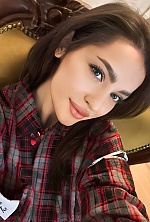 Ukrainian mail order bride Yana from Kyiv with brunette hair and blue eye color - image 3