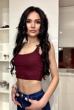 Ukrainian mail order bride Ekaterina from Dnipro with brunette hair and brown eye color - image 5