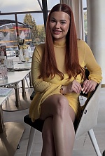 Ukrainian mail order bride Anastasia from Kyiv with red hair and brown eye color - image 8
