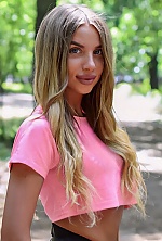 Ukrainian mail order bride Elena from New York with blonde hair and blue eye color - image 8