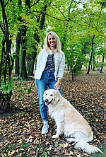 Ukrainian mail order bride Eva from Dubai with blonde hair and hazel eye color - image 4