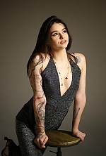 Ukrainian mail order bride Liliya from Kharkiv with black hair and grey eye color - image 6