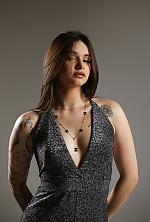 Ukrainian mail order bride Liliya from Kharkiv with black hair and grey eye color - image 12