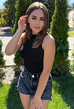 Ukrainian mail order bride Viktoria from Kyiv with light brown hair and green eye color - image 5