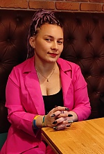 Ukrainian mail order bride Viktoriia from Dnipro with black hair and black eye color - image 6