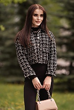 Ukrainian mail order bride Liliya from Lviv with black hair and green eye color - image 5