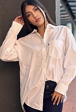 Ukrainian mail order bride Alexandra from S&atilde;o Paulo with black hair and black eye color - image 4