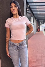 Ukrainian mail order bride Alexandra from S&atilde;o Paulo with black hair and black eye color - image 5