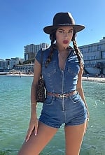 Ukrainian mail order bride Mariia from Odesa with brunette hair and green eye color - image 3