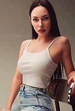 Ukrainian mail order bride Anhelina from Ottawa with brunette hair and blue eye color - image 7