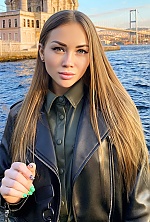 Ukrainian mail order bride Ekaterina from Kyiv with light brown hair and green eye color - image 3