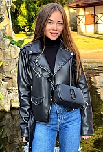 Ukrainian mail order bride Ekaterina from Kyiv with light brown hair and green eye color - image 5