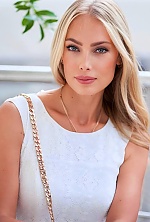 Ukrainian mail order bride Marina from Nesebar with blonde hair and green eye color - image 2