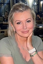Ukrainian mail order bride Svetlana from Dnipro with blonde hair and green eye color - image 12
