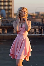 Ukrainian mail order bride Katya from Kyiv with blonde hair and blue eye color - image 2
