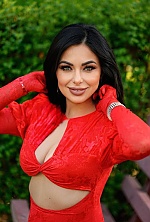 Ukrainian mail order bride Tetiana from Mykolayiv with black hair and green eye color - image 11