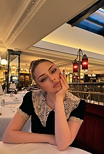Ukrainian mail order bride Oleksandra from Kyiv with light brown hair and green eye color - image 3