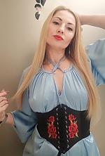 Ukrainian mail order bride Larysa from Dnipro with blonde hair and brown eye color - image 2