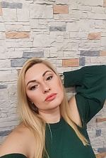 Ukrainian mail order bride Larysa from Dnipro with blonde hair and brown eye color - image 6