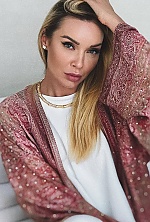Ukrainian mail order bride Aleksandra from Odesa with blonde hair and green eye color - image 2