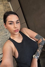 Ukrainian mail order bride Elizaveta from Odesa with black hair and green eye color - image 8