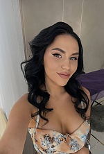 Ukrainian mail order bride Elizaveta from Odesa with black hair and green eye color - image 3