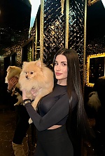 Ukrainian mail order bride Polina from Odesa with black hair and green eye color - image 5