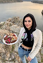 Ukrainian mail order bride Raksana from Zaporizhzhya with black hair and brown eye color - image 5