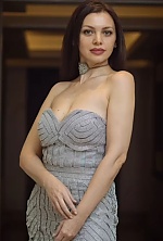 Ukrainian mail order bride Anastasia from Astana with black hair and green eye color - image 10