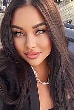 Ukrainian mail order bride Vasilisa from Kyiv with black hair and green eye color - image 6