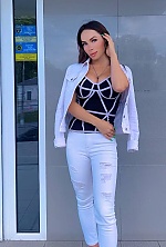 Ukrainian mail order bride Yana from Sumy with black hair and green eye color - image 8