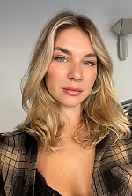 Ukrainian mail order bride Alina from Kyiv with blonde hair and grey eye color - image 12